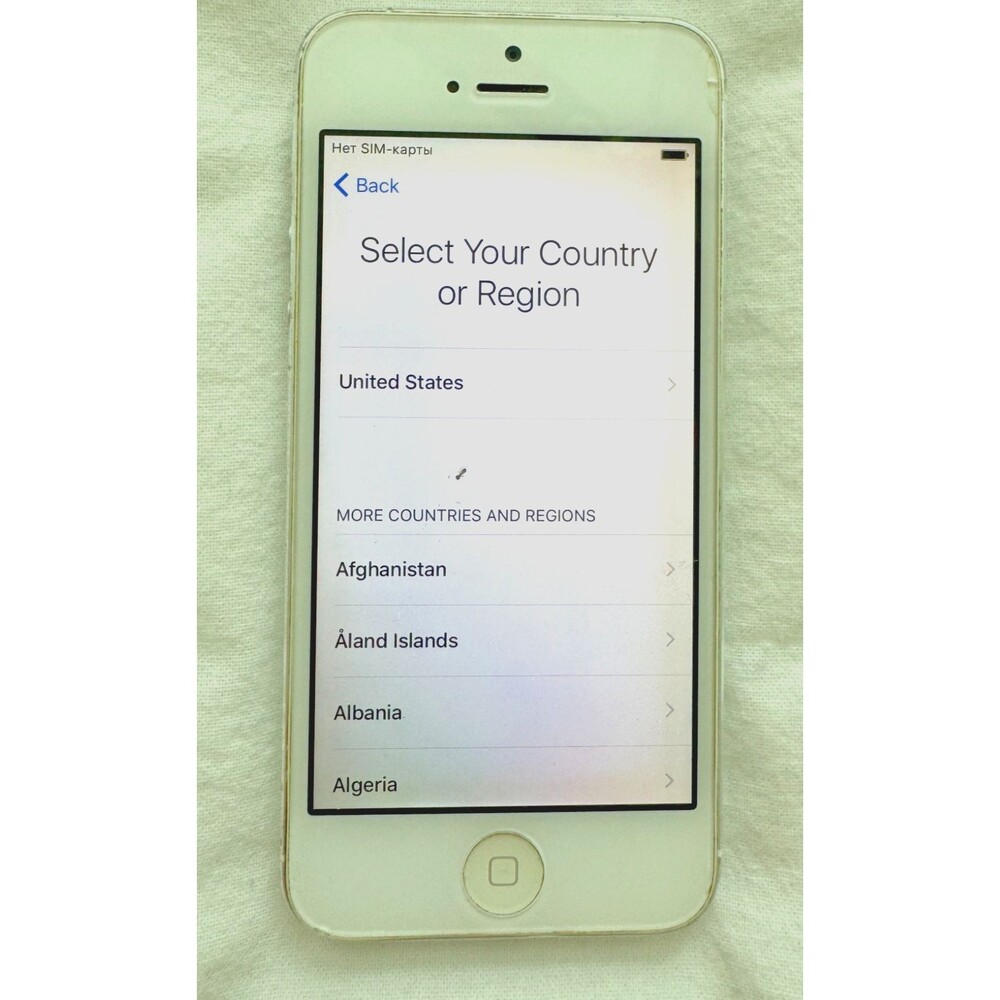 iPhone 5  16 GB White Unlocked MD635LL/A Good Preowned Condition - Picture 4 of 11